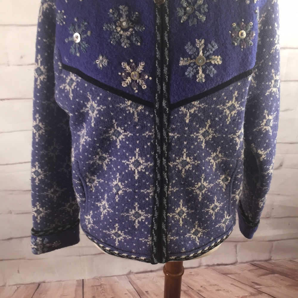 Icelandic Design Scandinavian Wool Jacket - image 4